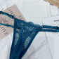 Hohle Spitze, verstellbare Schnalle, niedrige Taille, weiche, bequeme Unterwäsche für Damen