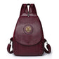 Simple Large Capacity Crossbody Chest Bag Leisure Travel Small Backpack