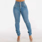 Europäischen Und Amerikanischen Stretch Schlankheits Jeans
