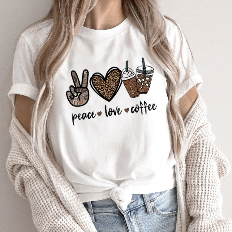 Fashion Personalized T-shirt Women's Short Sleeve