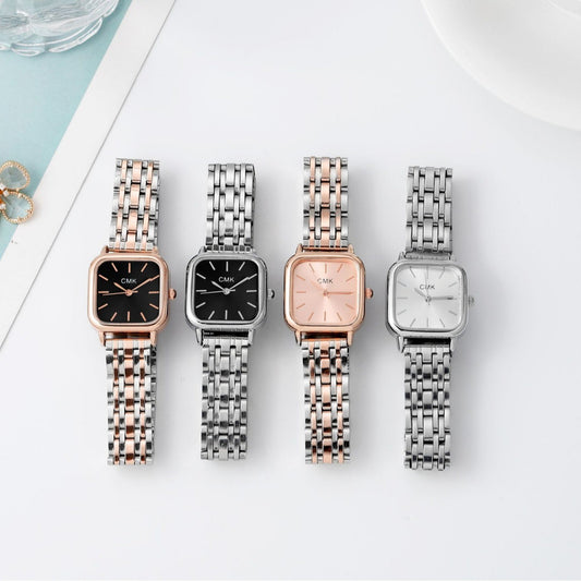Orologio al quarzo semplice coordinato alla moda da donna