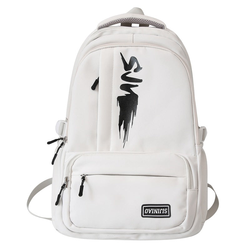 Amerikanischer Retro-College-Studenten-Ins-Rucksack