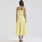 Mode Temperament Split Sling Kleid Frauen