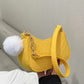 Casual Women's New Retro Solid Color Shoulder Messenger Bag