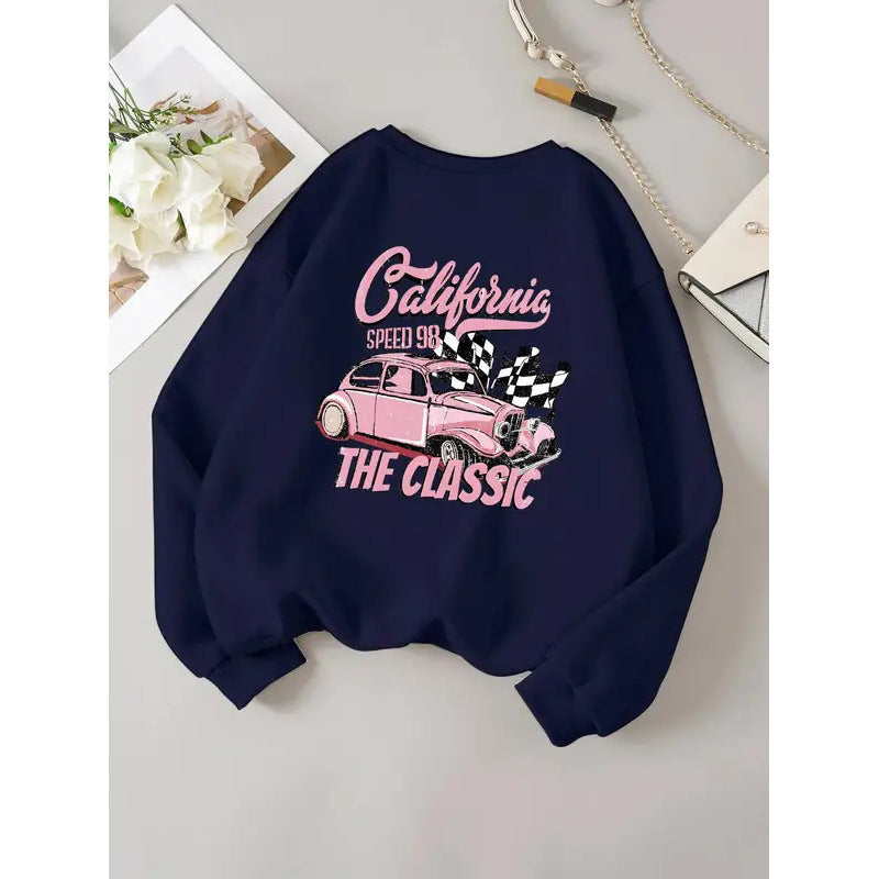 California Classic Competition Pattern Sweater For Women