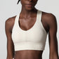 Wide Shoulder Strap I-shaped Strong Support Sports Underwear For Women