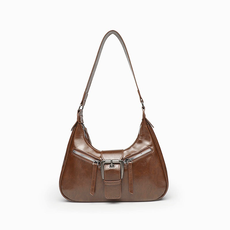Retro Biker Damen Schulter Messenger Bag