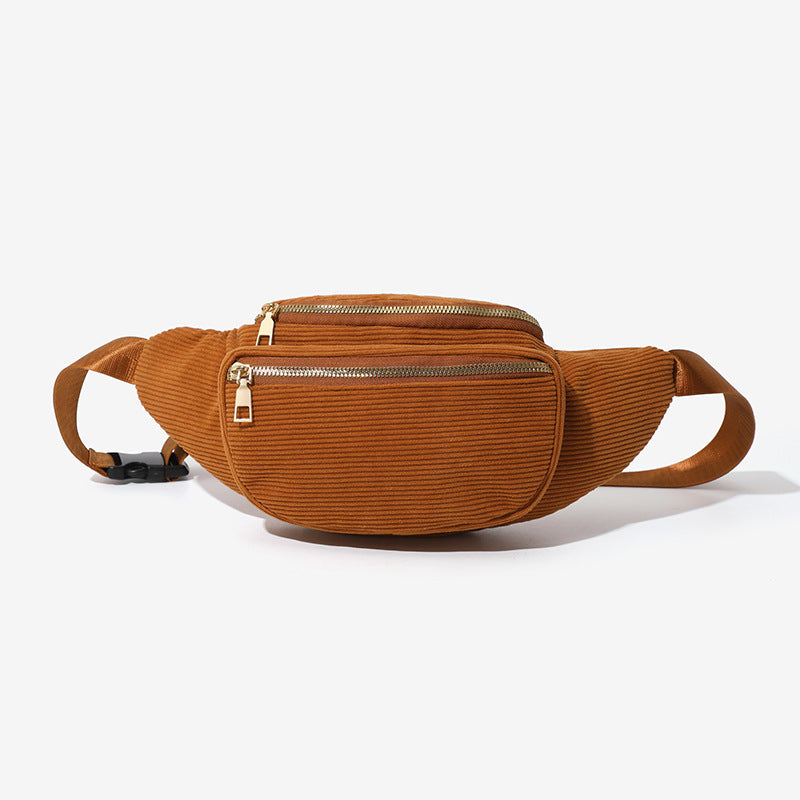 Marsupio alla moda per uomo e donna, alla moda, di grande capacità