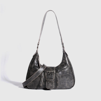 Retro Biker Damen Schulter Messenger Bag