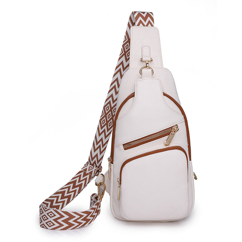 Borsa da petto alla moda per sport all'aria aperta da donna