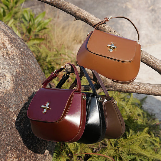 Borsa a tracolla in pelle da donna Niche