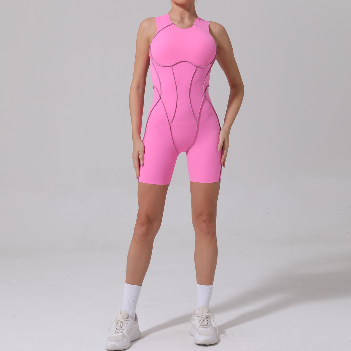 Tuta da yoga all-in-one alla moda da donna