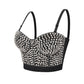 Handmade Beaded Spaghetti Strap Bra New Chain Punk
