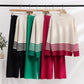 Casual Fashion Set Age-reducing Knitted Top Wide Leg