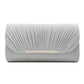 Women's Hardware Edge Party Pattern Fine Pink Clutch
