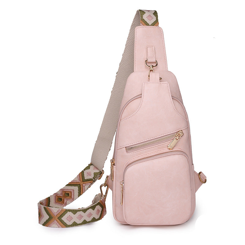 Borsa da petto alla moda per sport all'aria aperta da donna