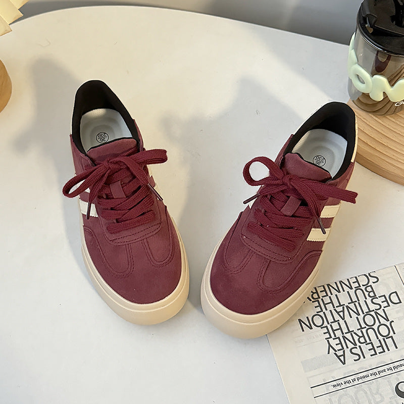 Scarpe sportive casual da allenamento tedesche con suola spessa