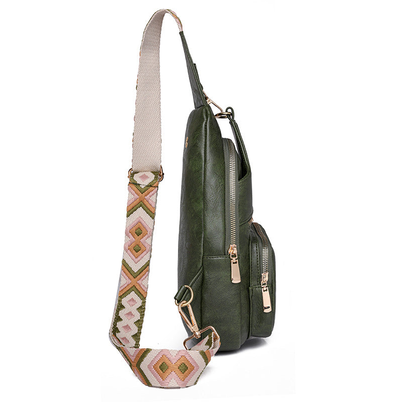 Borsa da petto alla moda per sport all'aria aperta da donna