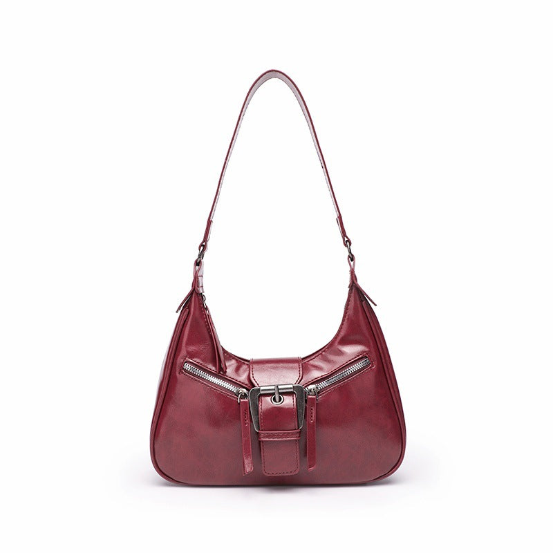Retro Biker Damen Schulter Messenger Bag