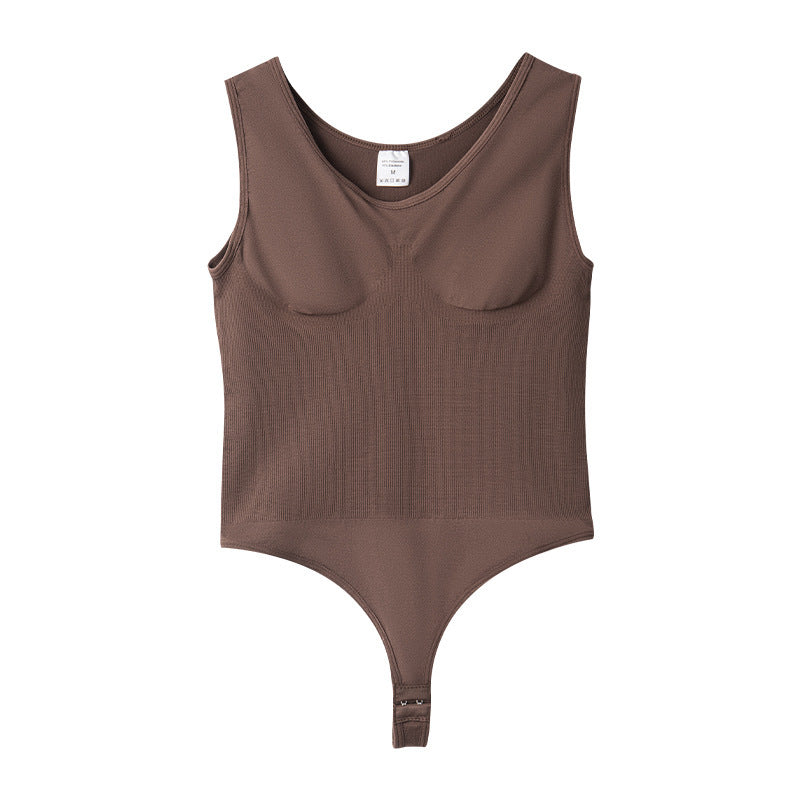 Corsetto monopezzo senza cuciture taglie forti da donna