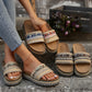 One-Line Muffin Plus Size Fashion Exotic Sandals
