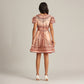 Vacation Style Printed Short Dress