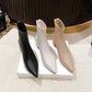 Slimming Chunky Heel All-matching Martin Female Boots