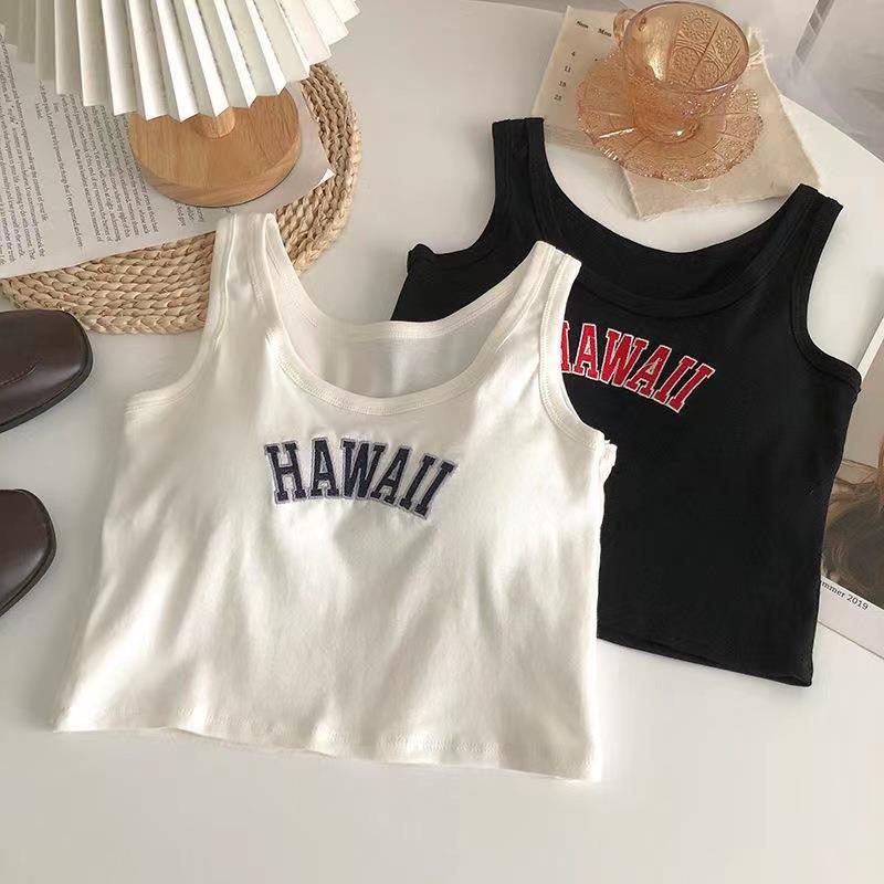 Underwear With Chest Pad One-piece Sports Vest Short
