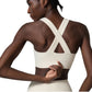 Wide Shoulder Strap I-shaped Strong Support Sports Underwear For Women