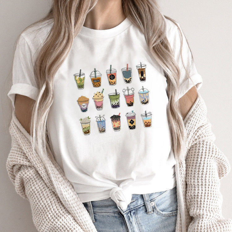 Fashion Personalized T-shirt Women's Short Sleeve