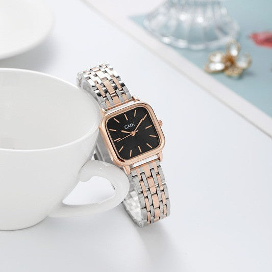 Orologio al quarzo semplice coordinato alla moda da donna