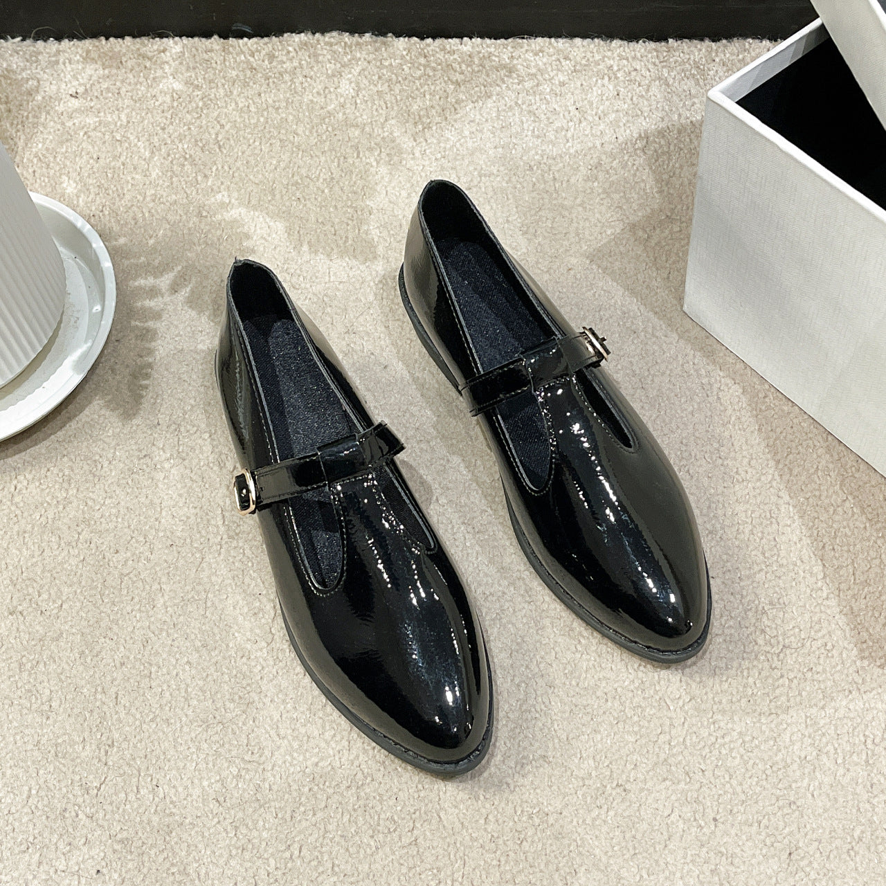 Retro Schwarz Neue Französisch Spitze frauen Kurze High Heels