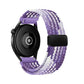 Metal Magnetic Buckle Nylon Braided Stretch Strap