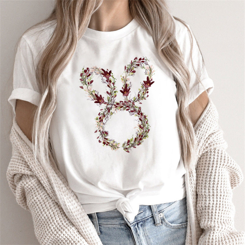 Fashion Personalized T-shirt Women's Short Sleeve