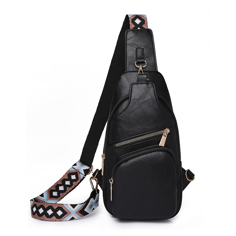 Borsa da petto alla moda per sport all'aria aperta da donna