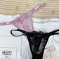 Hohle Spitze, verstellbare Schnalle, niedrige Taille, weiche, bequeme Unterwäsche für Damen