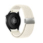 Metal Magnetic Buckle Nylon Braided Stretch Strap