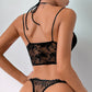 French Sweet Sexy Lace Up Short Sling