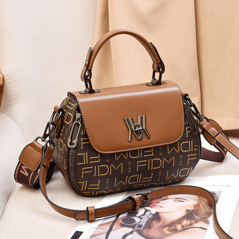 Borsa a tracolla semplice Borsa a mano alla moda di grande capacità