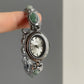 Jade Oval Small Dial Watch Female Bracelet
