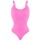 Tuta con bretelle da donna, moda casual, senza cuciture, sottile, modellante, corsetto