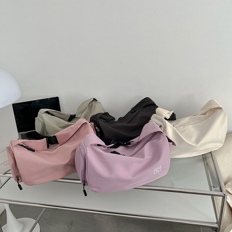 Mode Lässig Nylon Sport Große Kapazität Schulter Messenger Reisetasche