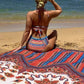 Cross-border Arrival Three-piece Split Swimsuit High Waist Sexy Cutout Blouse