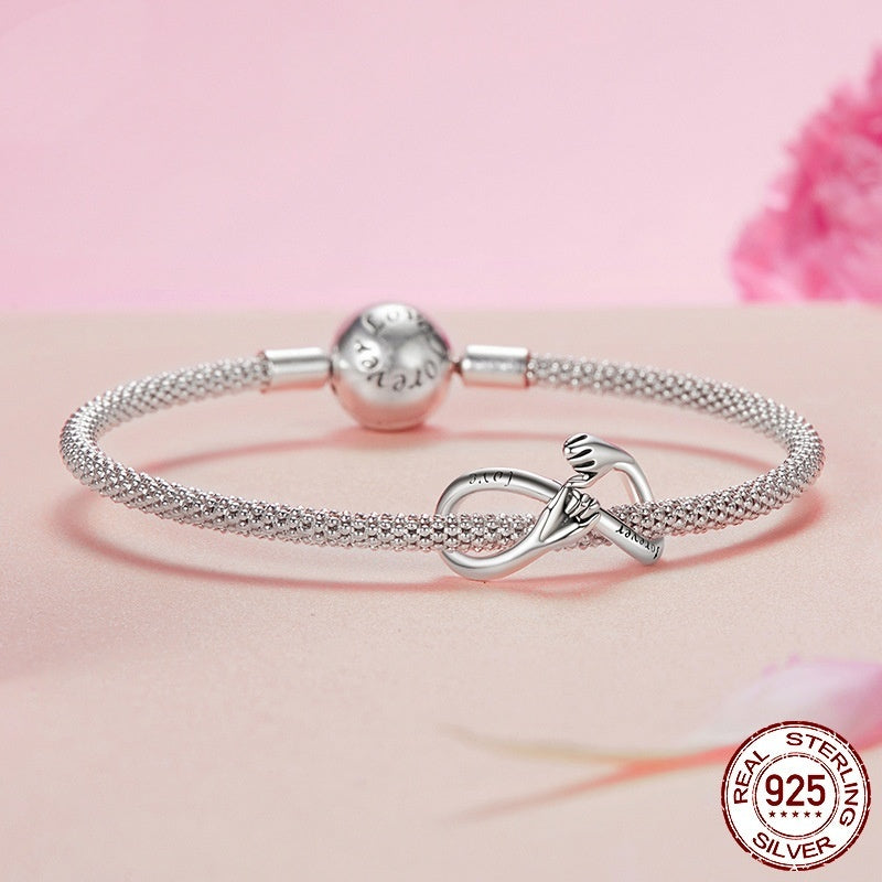 Convenzione eterna mano nella mano, perline fai da te illimitate