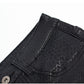 Black Pu High Waist Velvet Padded Faux Leather Pants