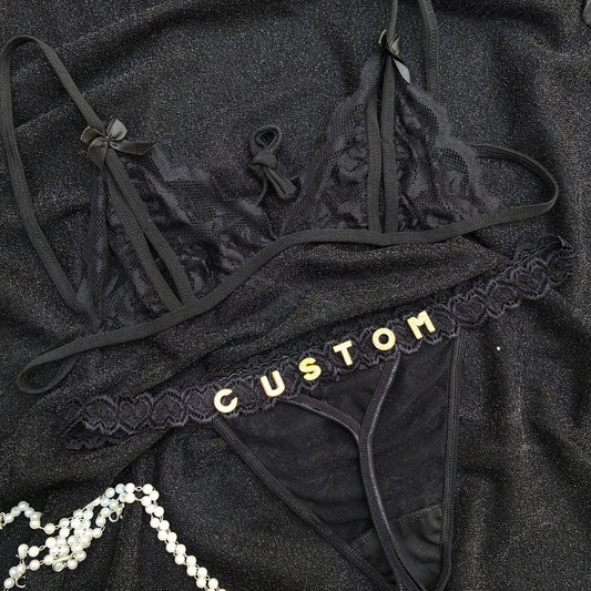 Tangas Personalisiertes G-String Schmuck Geschenk
