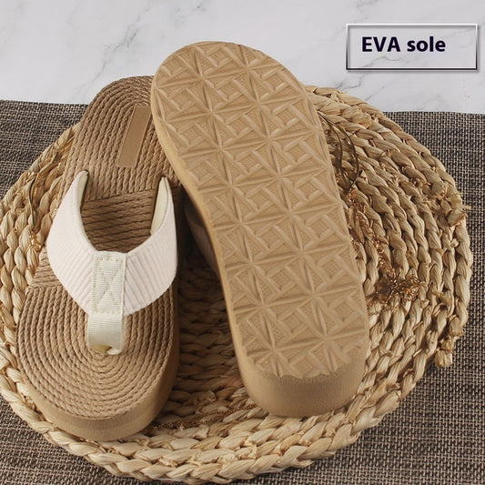 Plateau-Slipper aus Eva für Damen im Sommer