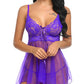 Sexy Lingerie Sexy Lingerie Front Slit Nightdress