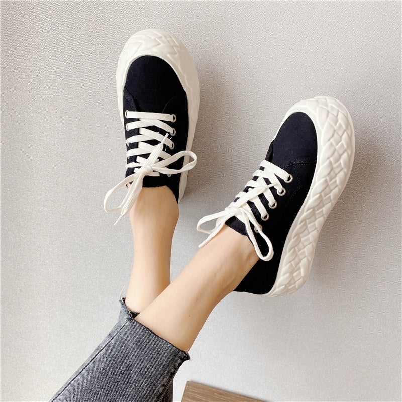 Passende zweiteilige Plateau-Loafer