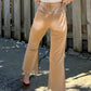 Jeans larghi e dritti strappati da donna